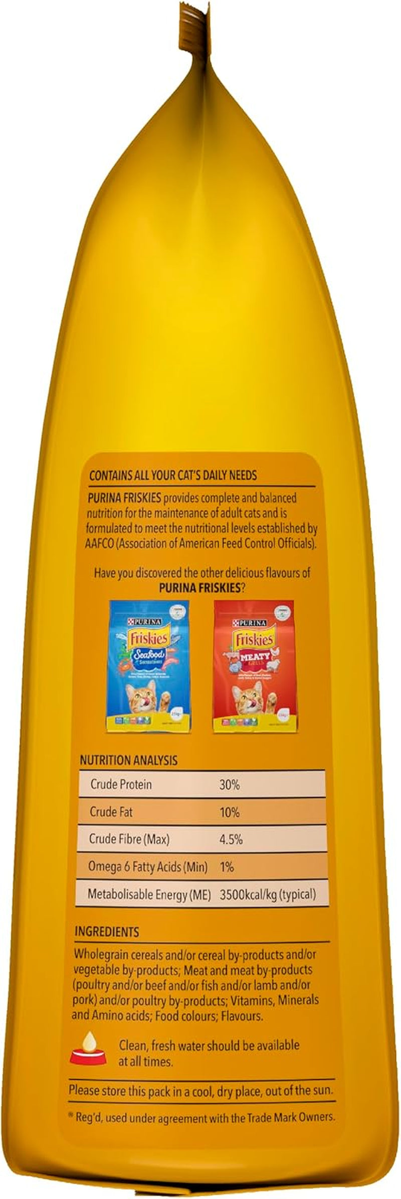 FRISKIES Adult Dry Cat Food 7 2.5Kg