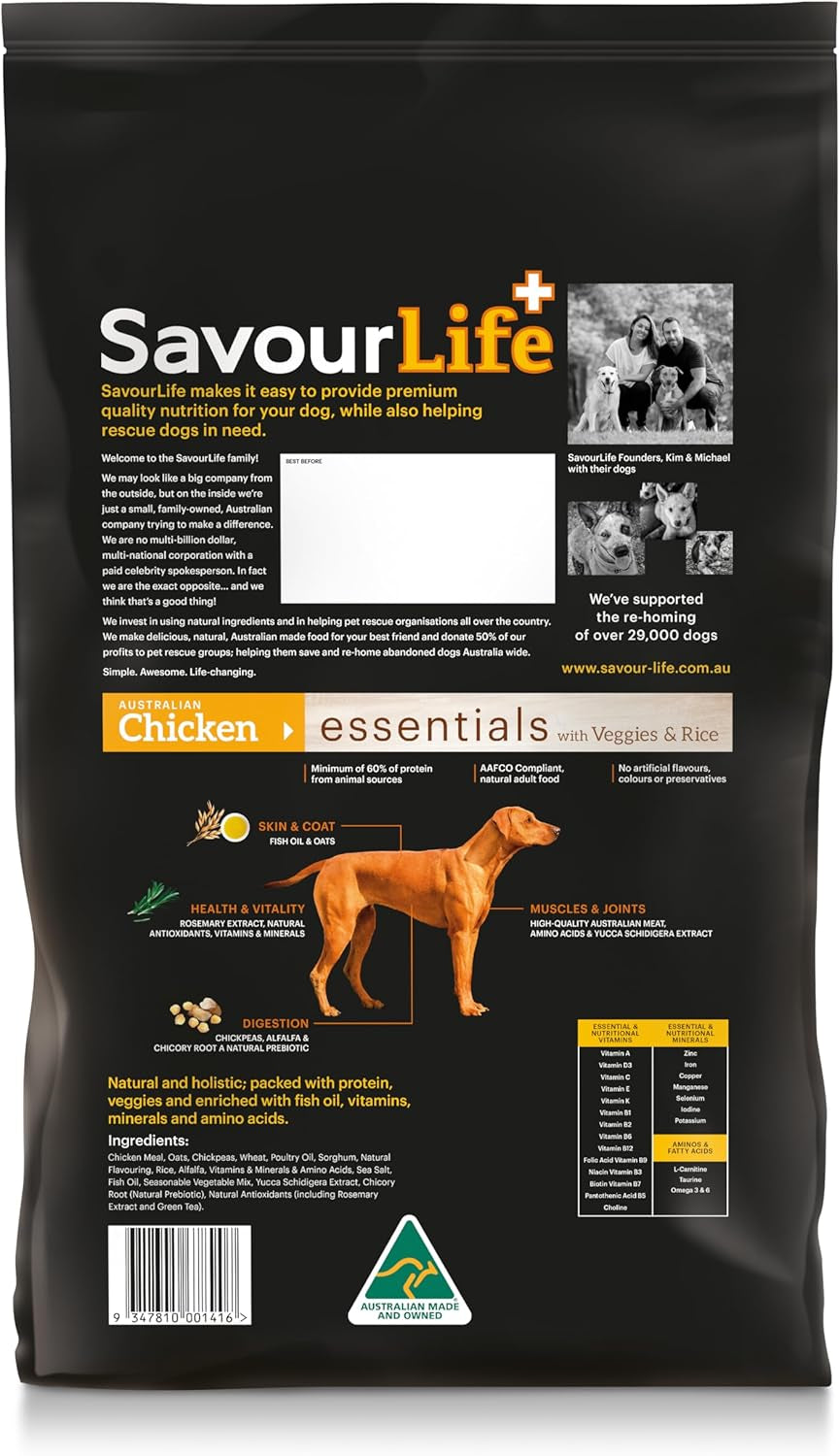 Essentials Chicken Adult Dog Food 15Kg