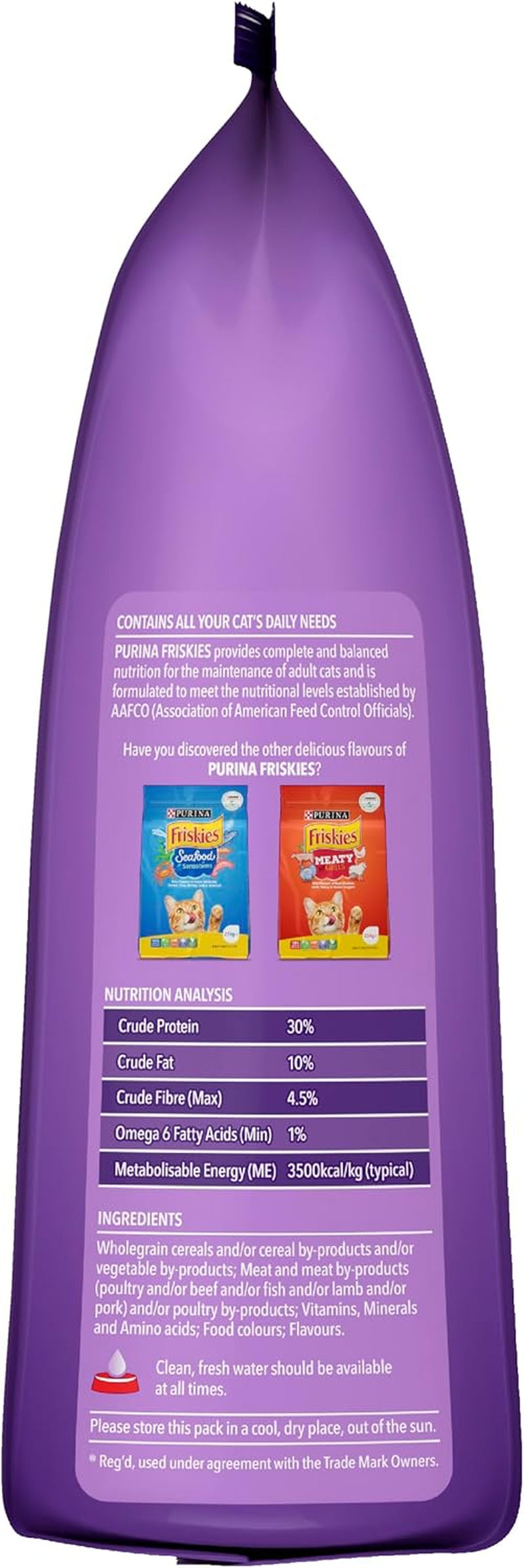 FRISKIES Adult Dry Cat Food Surfin' & Turfin' Favourites 2.5Kg