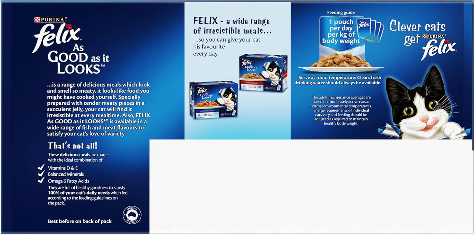 as Good as It Looks Adult Wet Cat Food Mixed Selection in Jelly 36X85G