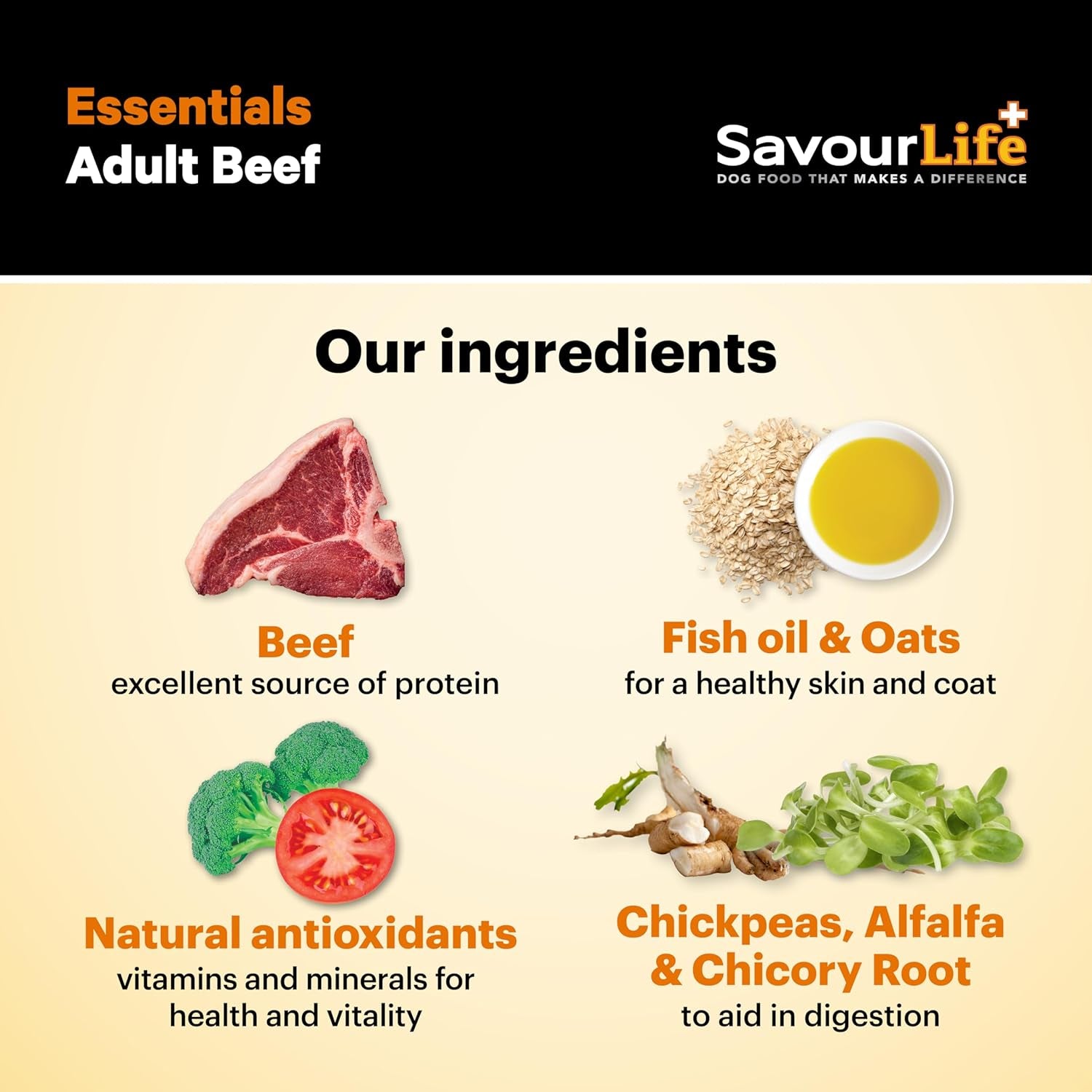 Essentials Beef Adult Dog Food 15Kg