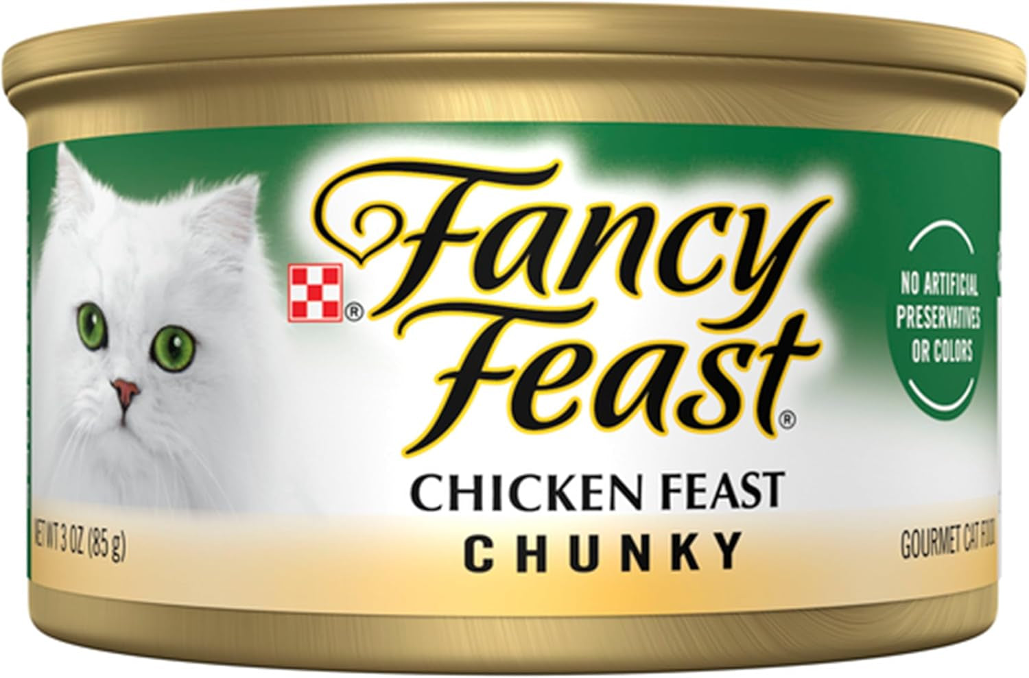 FANCY FEAST Adult Chunky Chicken Wet Cat Food 24X85G