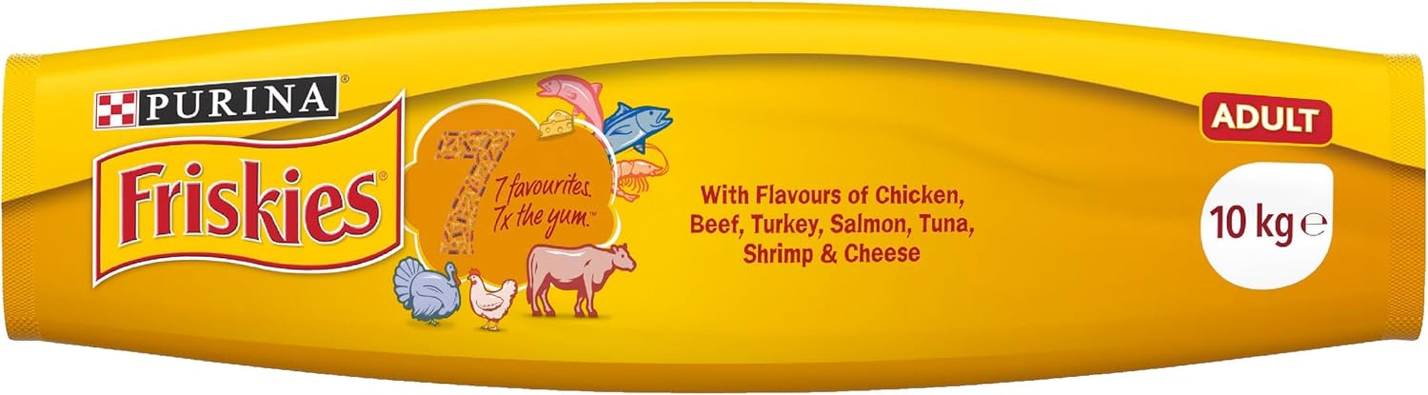 FRISKIES Adult Dry Cat Food 7 10Kg