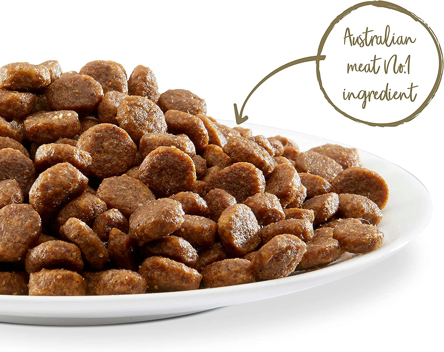 Grain Free Duck Dry Dog Food - with Mashed Pumpkin, Spinach and Blackberries, for All Breeds and All Life Stages, 2.7 Kg, Pack of 4