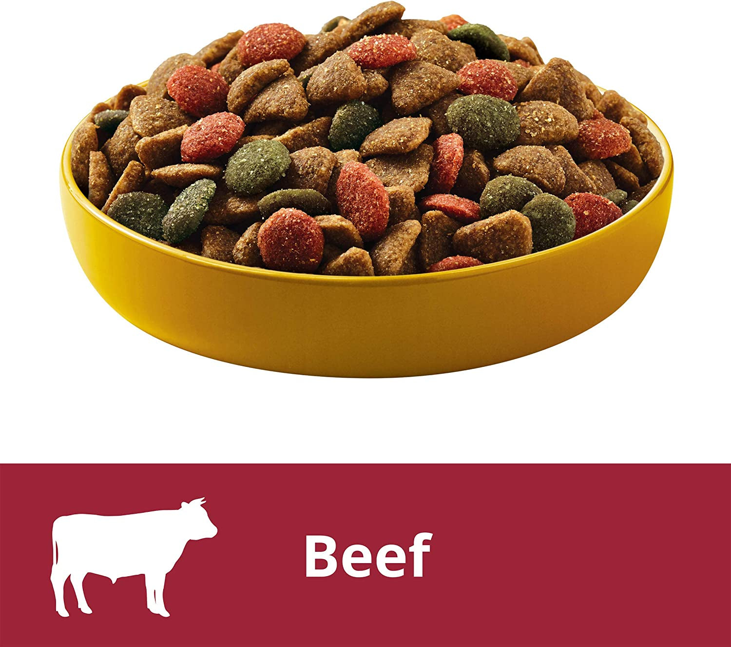 Adult Small Breed Dry Dog Food with Real Beef & Vegies 2.5Kg Bag, 4 Pack