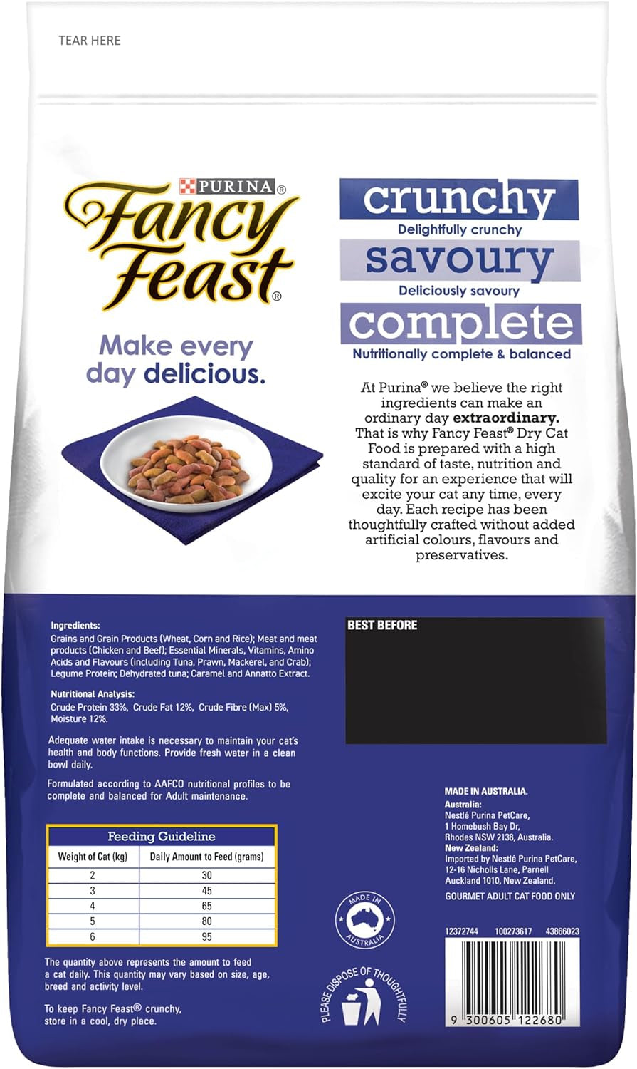 Fancy Feast Tuna Prwn Mckrl Crab 1.4Kg