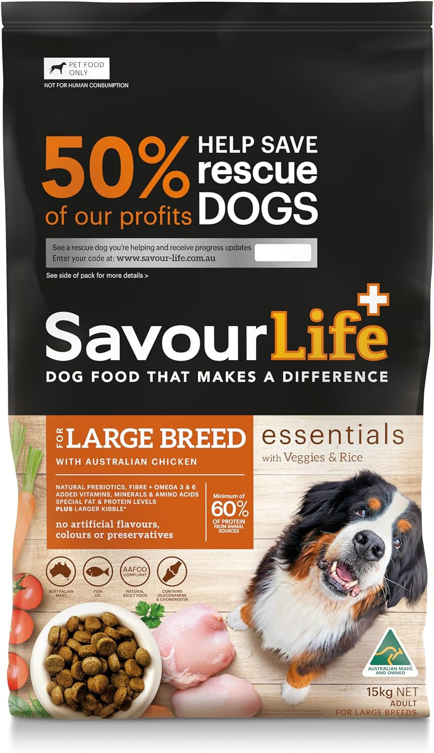 Essentials Chicken Adult Large Breed Dog Food 15Kg