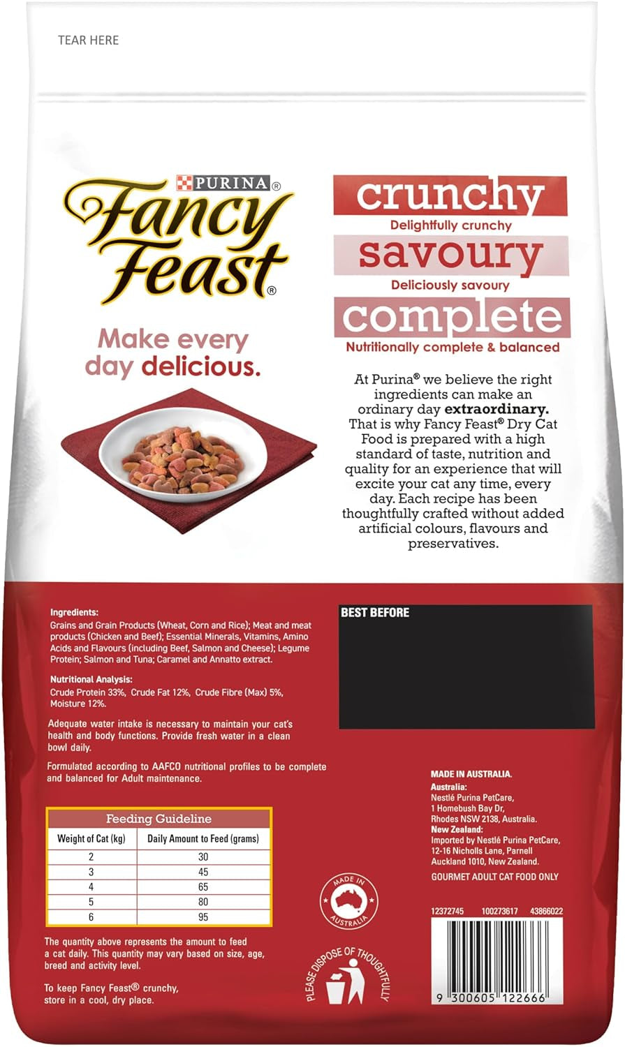 Fancy Feast Beef Salmon & Cheese X 1.4Kg