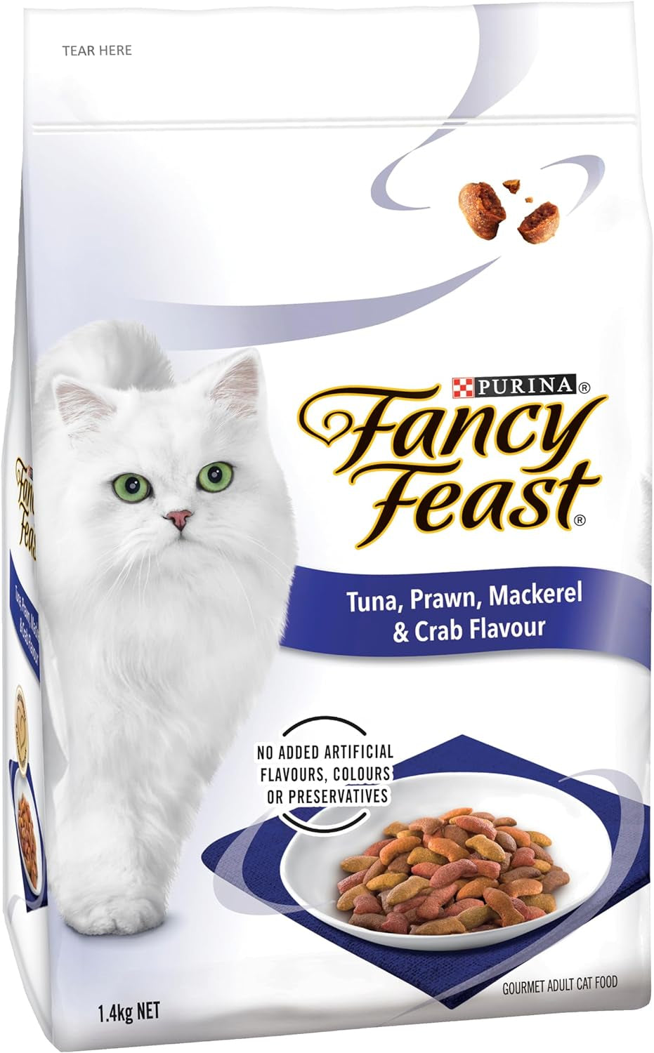 Fancy Feast Tuna Prwn Mckrl Crab 1.4Kg